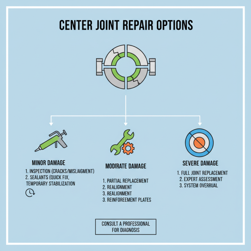 How to Maintain and Repair a Center Joint?