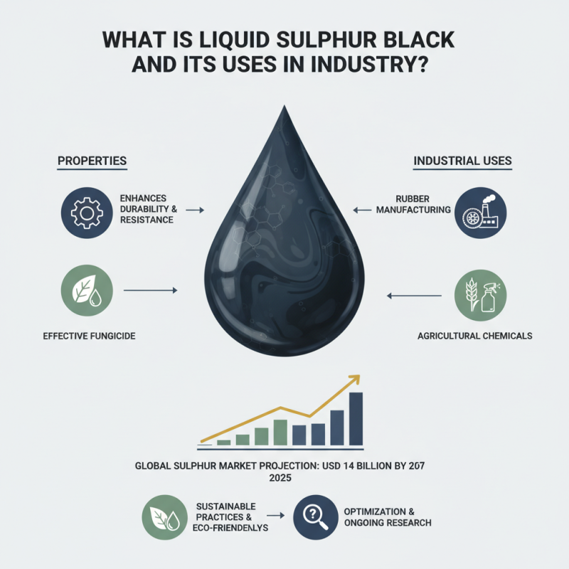 What is Liquid Sulphur Black and Its Uses in Industry?