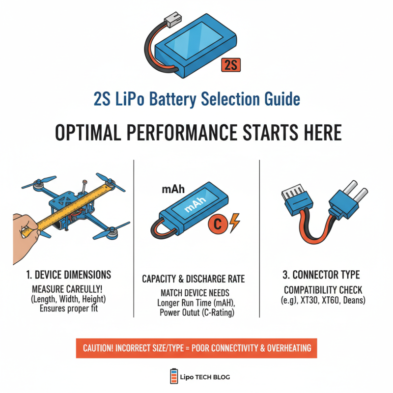How to Choose the Right 2s Lipo Battery for Your Needs?