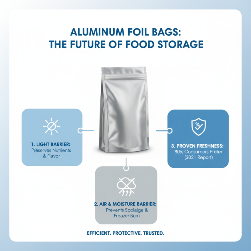 How to Use Aluminum Foil Bags for Food Storage Efficiency?