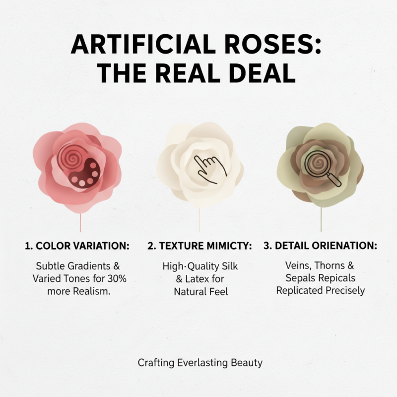 How to Make an Artificial Rose That Looks Real?