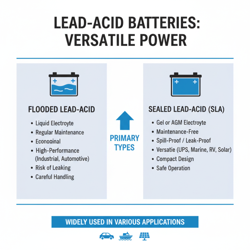Why Choose Lead Acid Batteries for Your Energy Needs?