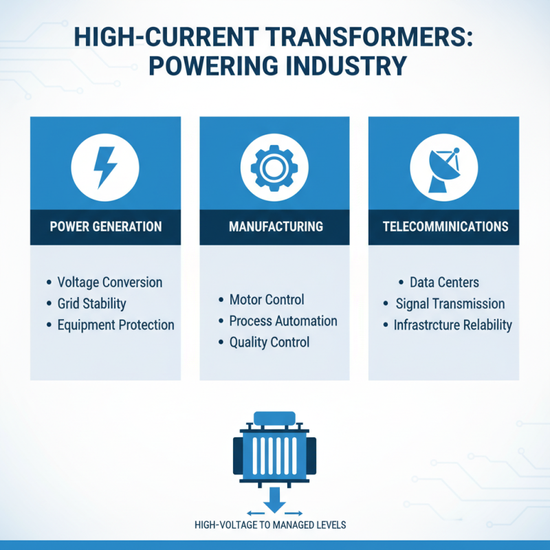 Top High Current Transformer Applications and Advantages in Modern Industry?