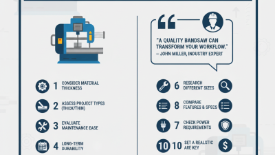 10 Essential Tips for Choosing the Right Metal Bandsaw for Your Workshop?