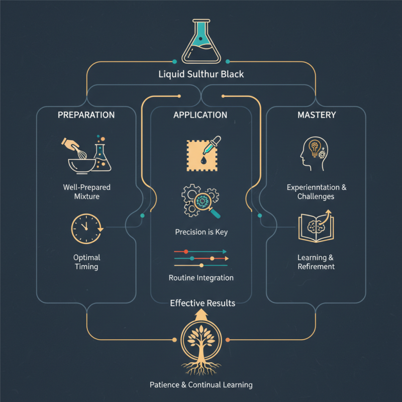 How to Use Liquid Sulphur Black for Effective Results?