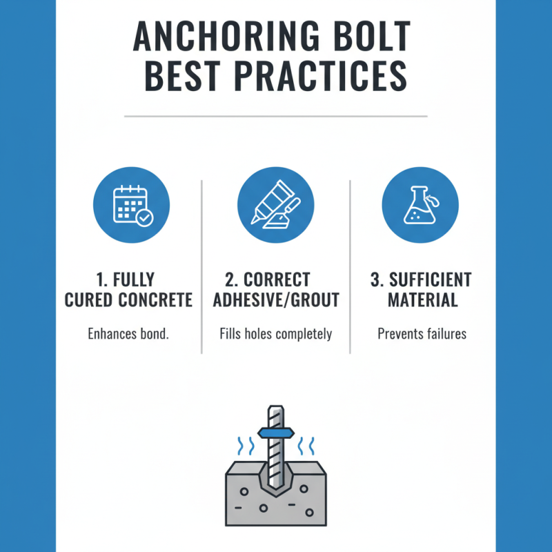 10 Best Tips for Installing Anchoring Bolts in Concrete Foundations?