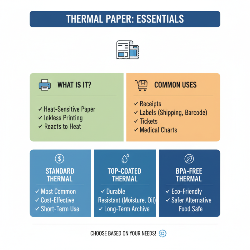 How to Choose the Best Thermal Papers for Your Needs?