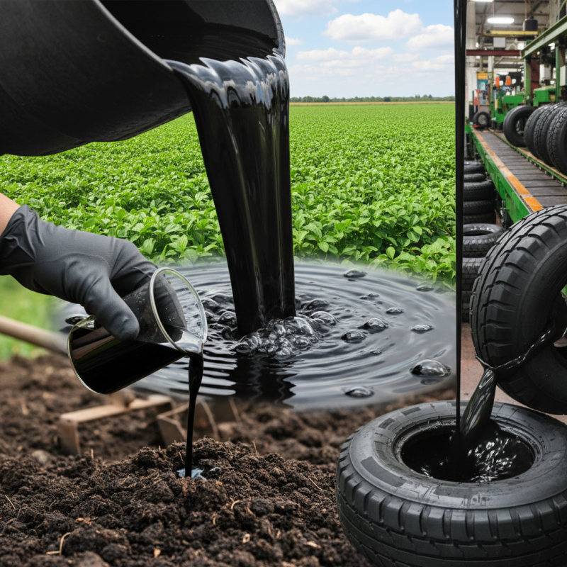 What is liquid sulphur black and its uses?