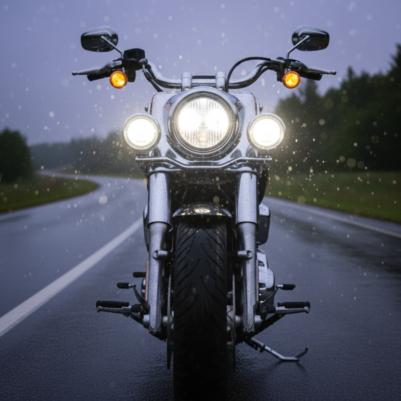 What is the Importance of Harley Headlights for Motorcycle Safety?