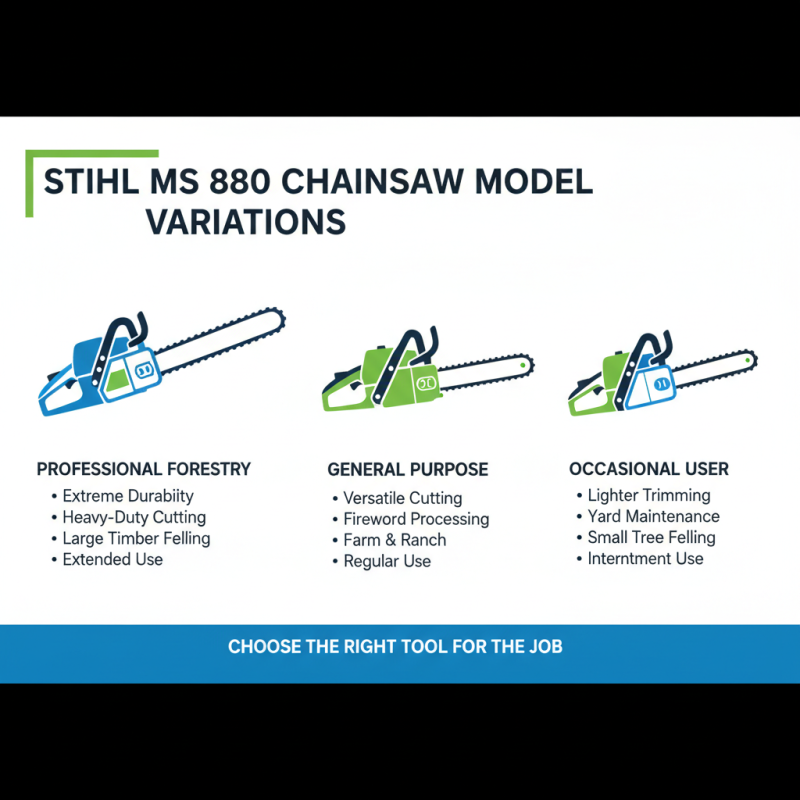 How to Choose the Best Ms880 Chainsaw for Your Needs?
