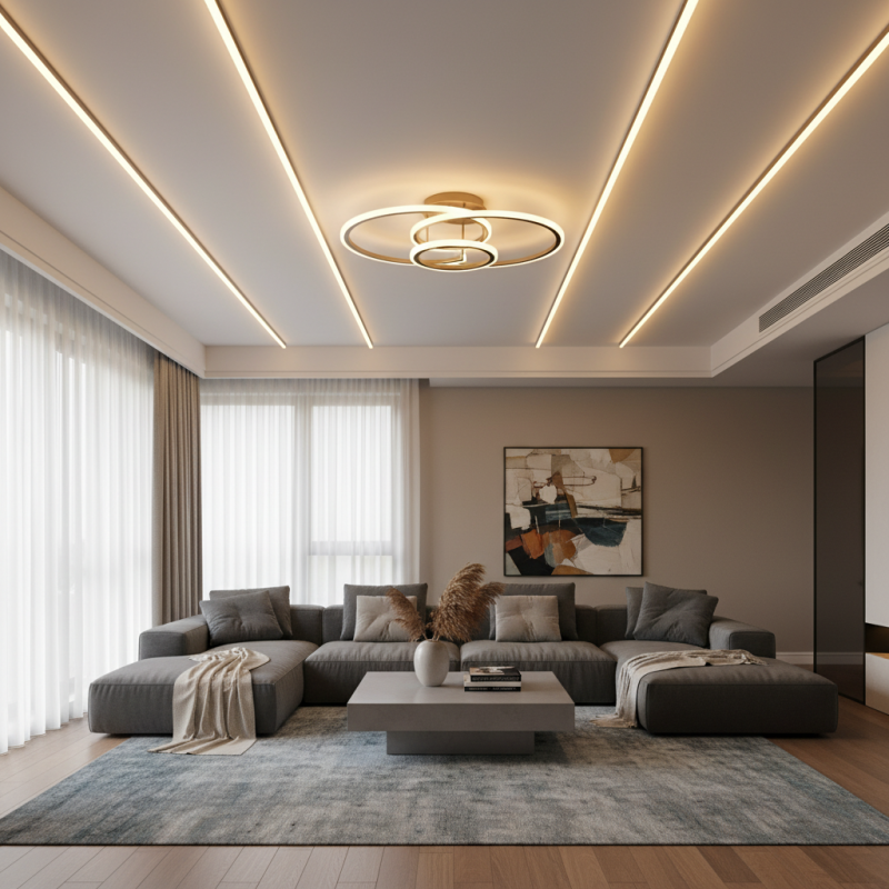 Top Modern LED Ceiling Lighting Trends for Your Home?