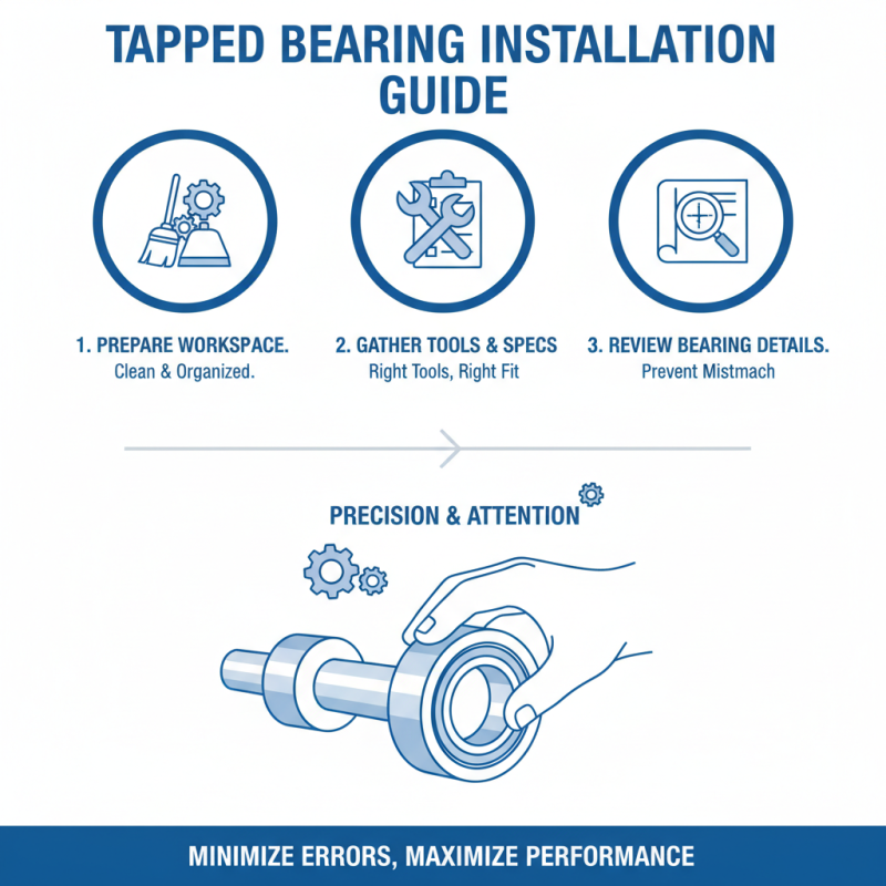 How to Install a Tapped Bearing for Optimal Performance?