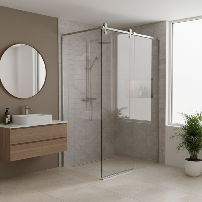 How to Choose Sliding Glass Bathroom Doors for Your Space?
