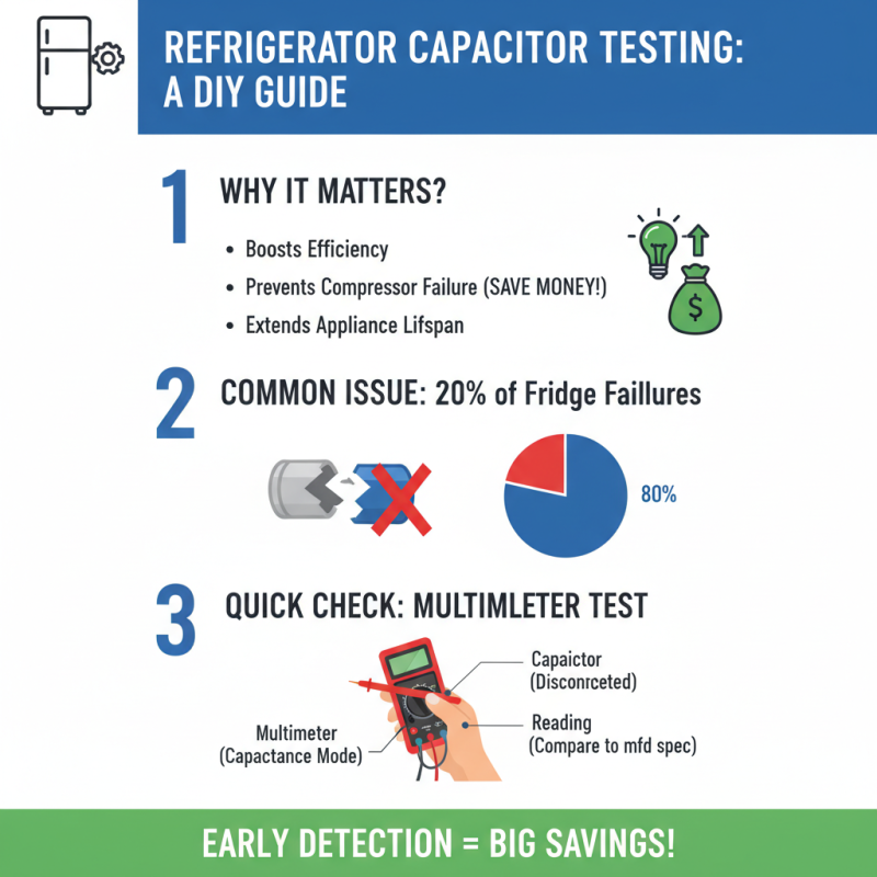 How to Test and Replace a Refrigerator Capacitor?