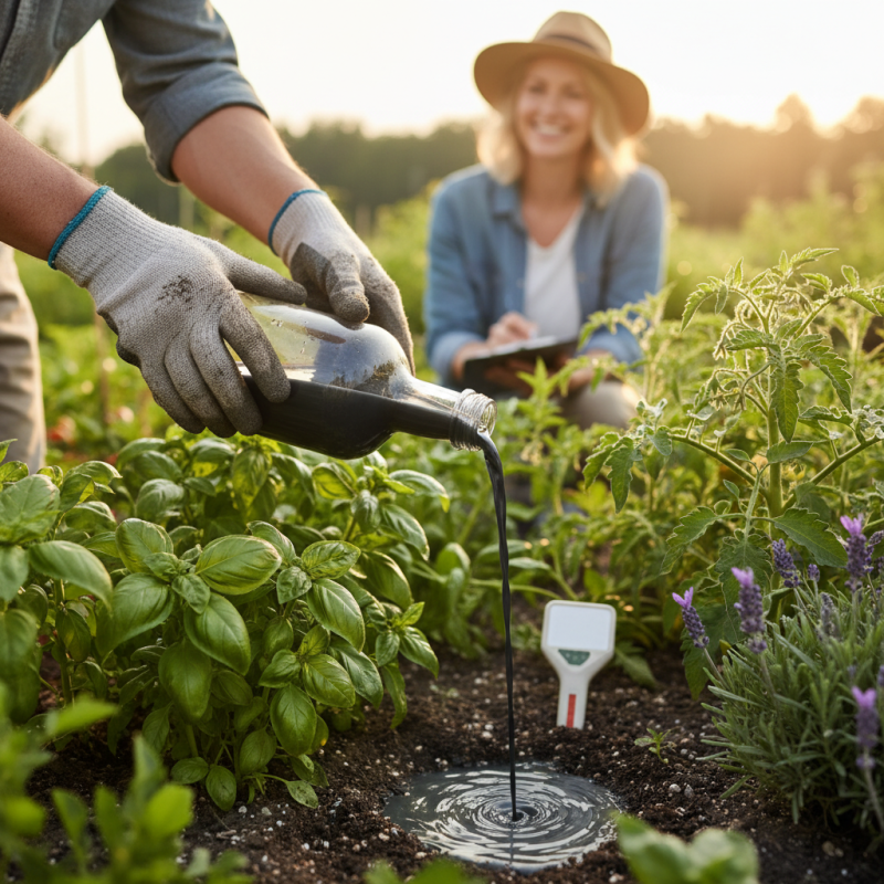 How to Use Liquid Sulphur Black for Effective Gardening?