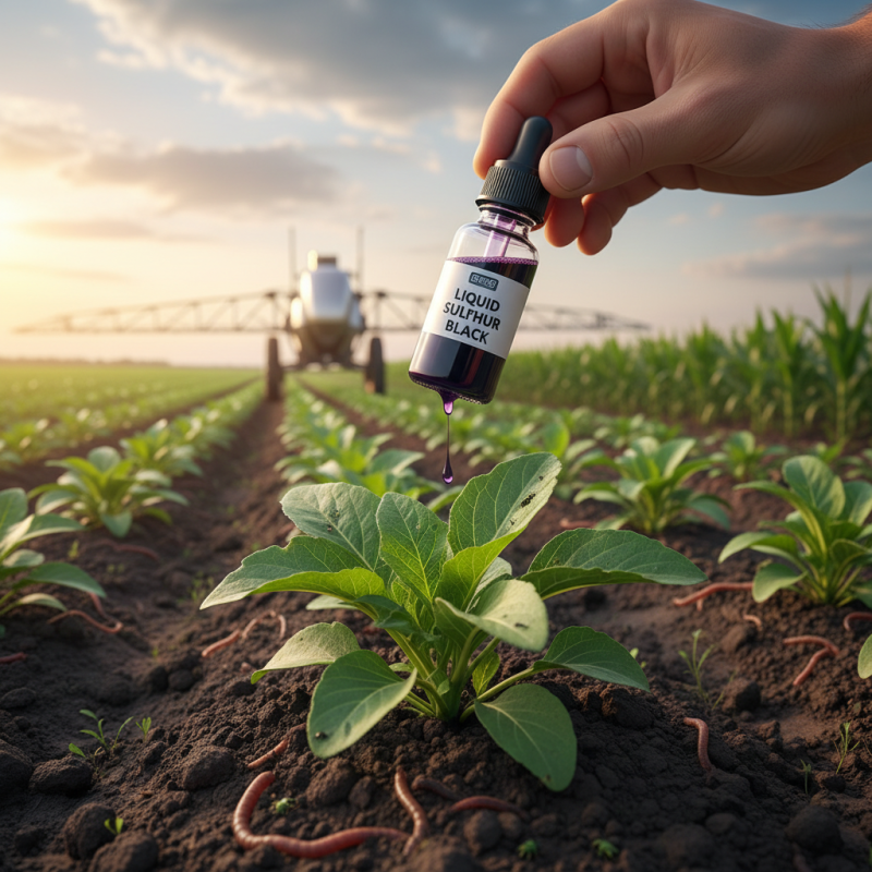 What Are the Benefits of Liquid Sulphur Black in Agriculture?