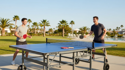 2026 Top Fold Up Table Tennis Tables Outdoor for Ultimate Fun?