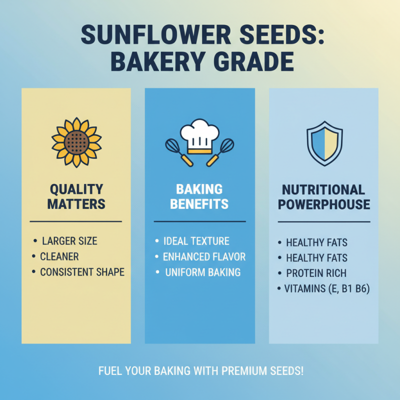 What is Sunflower Seeds Bakery Grade and Its Uses?