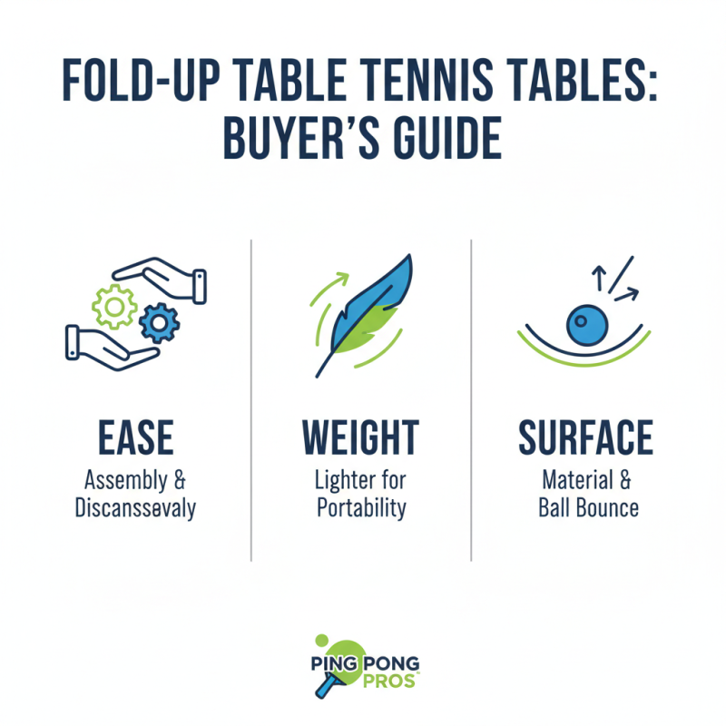 2026 Top Fold Up Table Tennis Tables Outdoor for Ultimate Fun?