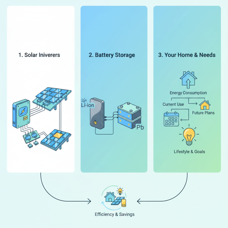 How to Choose the Right Solar Inverters and Battery Storage for Your Home?