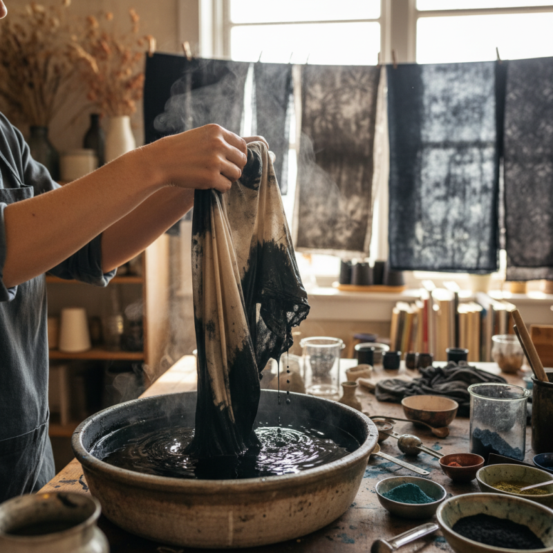 How to Use Liquid Sulphur Black for Natural Dyeing?