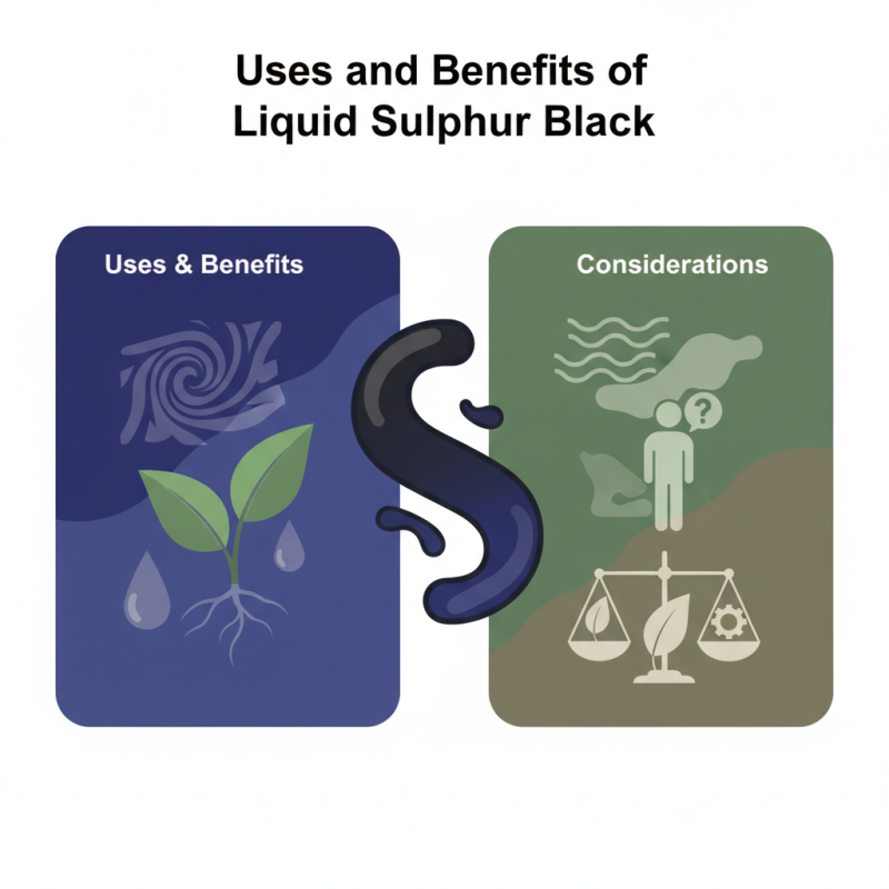 What are the Uses and Benefits of Liquid Sulphur Black?