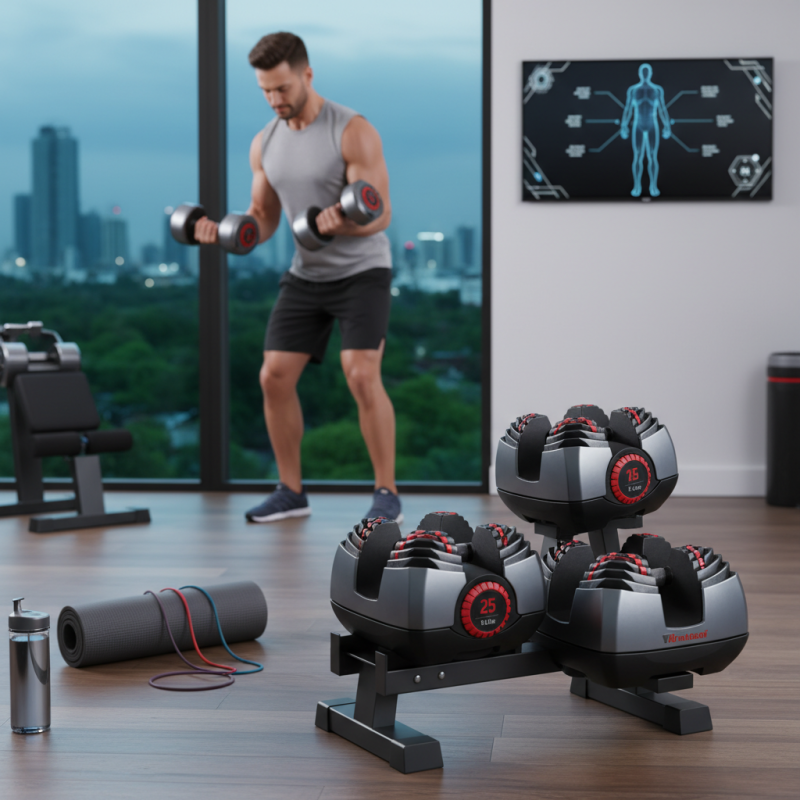Top 10 Benefits of Using Adjustable Selector Dumbbells for Your Home Gym