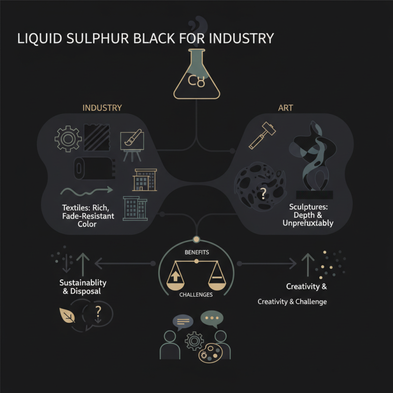 Best Uses of Liquid Sulphur Black for Industry and Art?