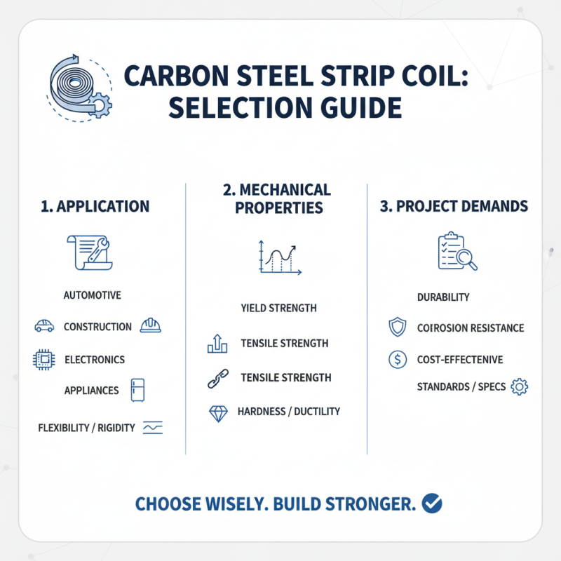 How to Choose the Right Carbon Steel Strip Coil for Your Project?
