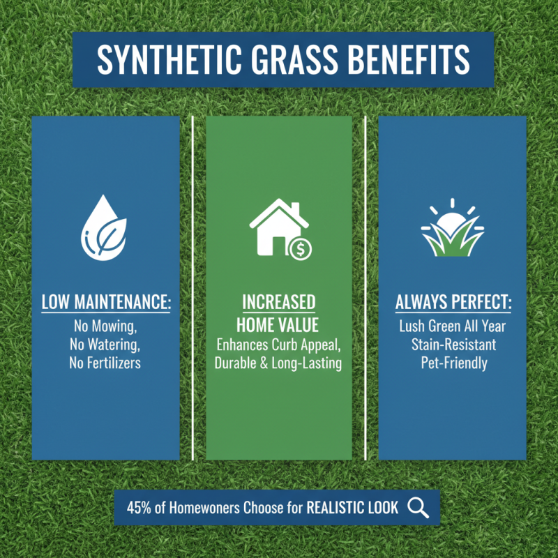 Why Choose Synthetic Grass for Your Lawn and Landscape?