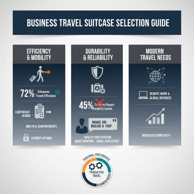 How to Choose the Best Business Travel Suitcase?