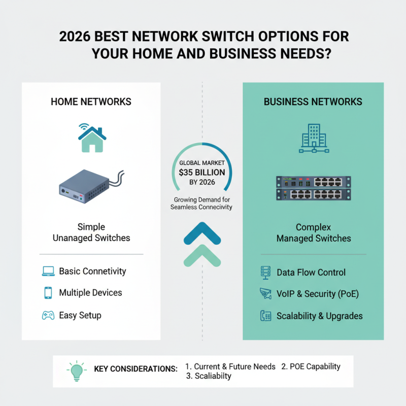 2026 Best Network Switch Options for Your Home and Business Needs?