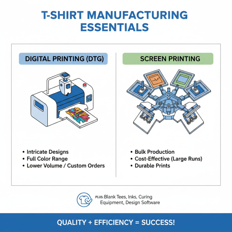 How to Start T Shirt Manufacturing Business Successfully?