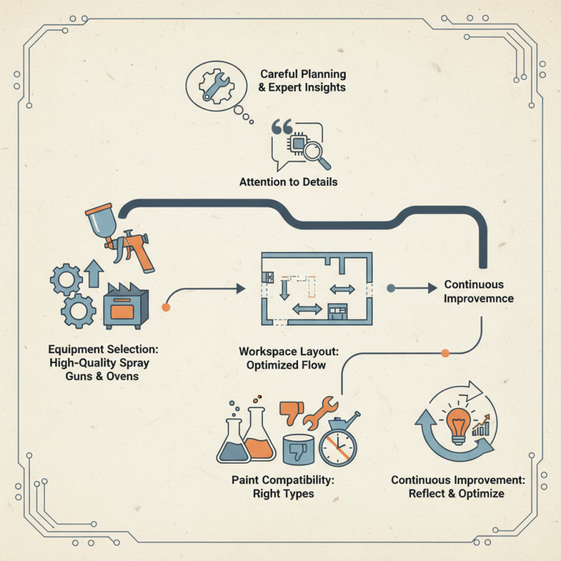 How to Setup a Spray Painting Line for Efficient Production?