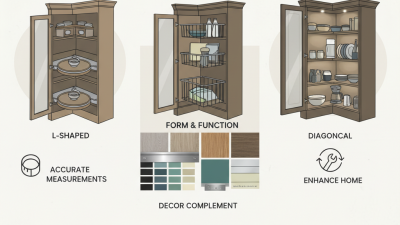 How to Choose the Perfect Corner Cabinets for Your Home?