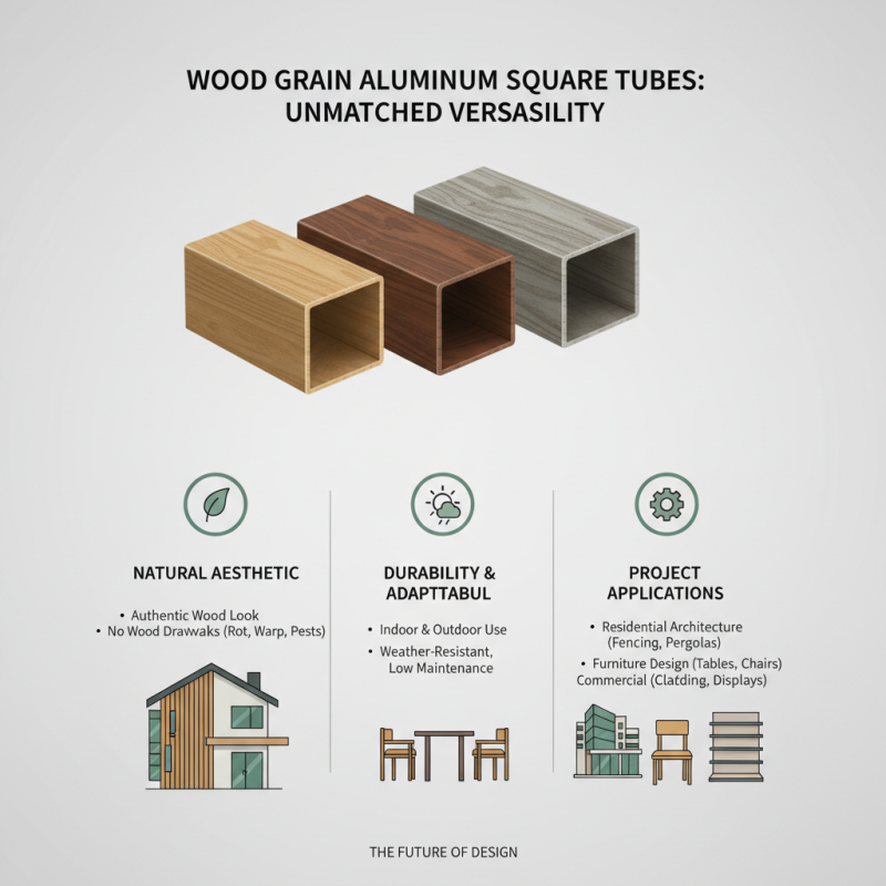Top Benefits of Using Wood Grain Aluminium Square Tubes for Your Projects?