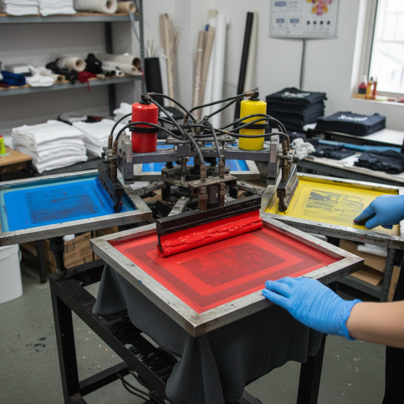 What is a 4 Color Screen Printing Machine and How Does It Work?