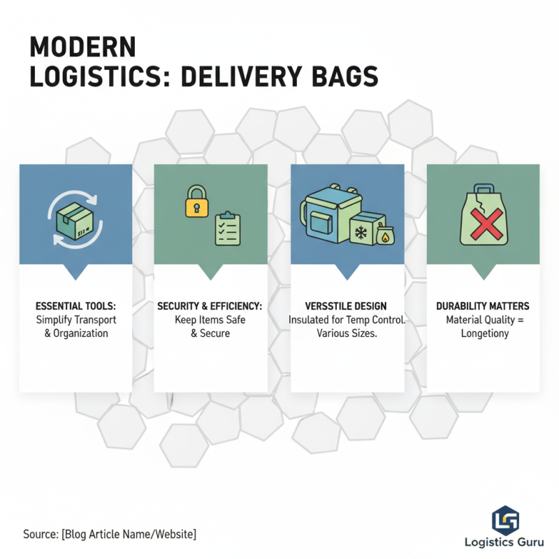 What is a Delivery Bag and How is it Used in Modern Logistics?