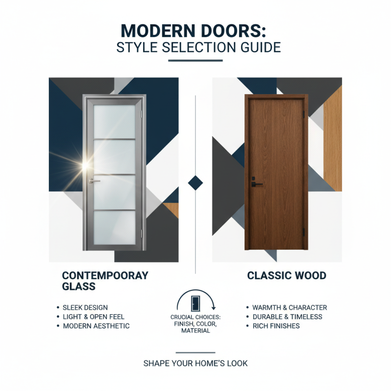 How to Choose the Best Modern Doors for Your Home Design?