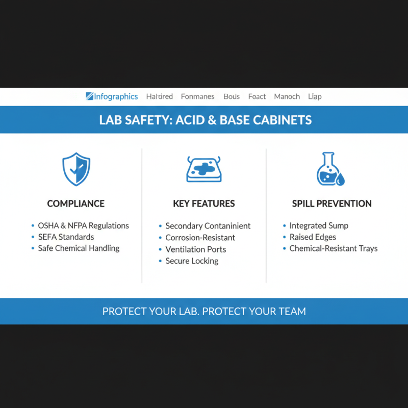 How to Choose the Right Acid Base Cabinet for Your Laboratory Needs?