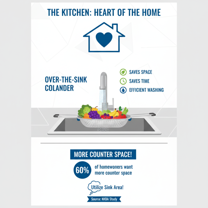 Why You Need an Over The Sink Colander for Your Kitchen?