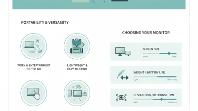 Top 5 HDMI Portable Monitors for On the Go Use?
