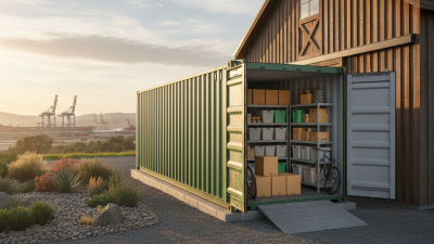 How to Use Steel Shipping Containers for Storage Solutions?