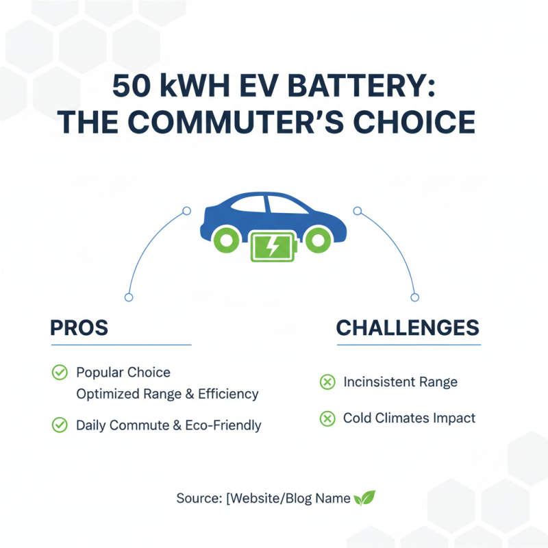 2026 Best 50 Kwh Battery Options for Electric Vehicles and Beyond?