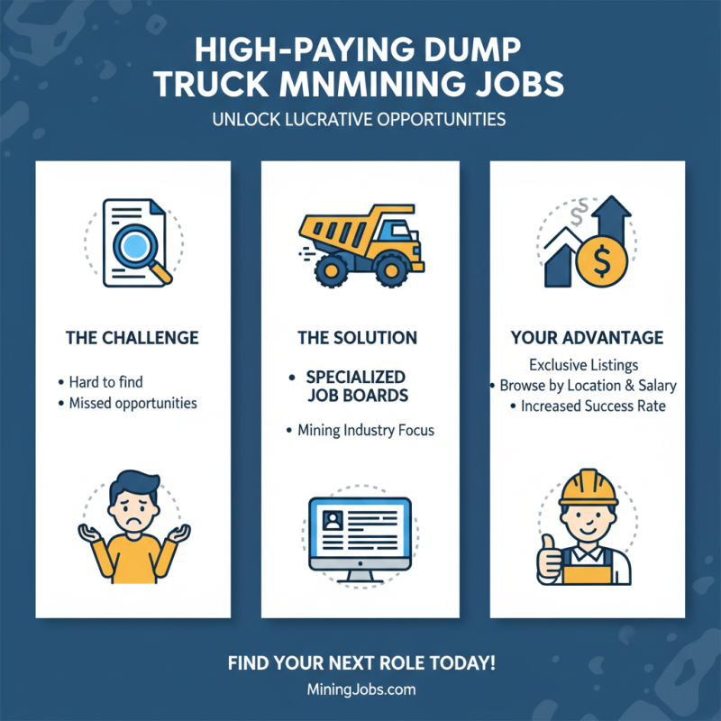 How to Find High Paying Dump Truck Mining Jobs?