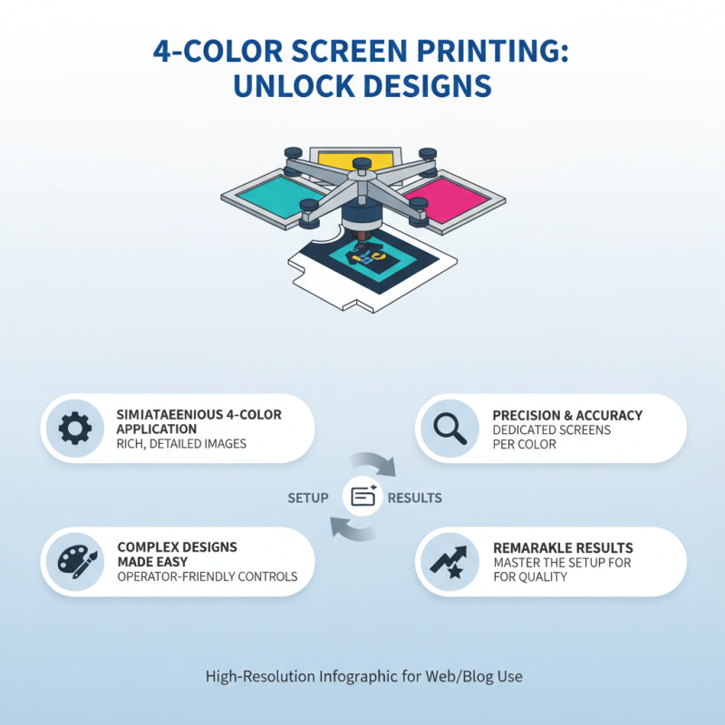 What is a 4 Color Screen Printing Machine and How Does It Work?