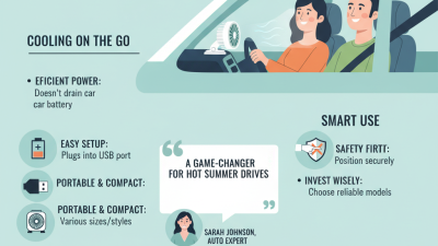 Why Choose a Usb Fan For Car to Stay Cool on the Road?