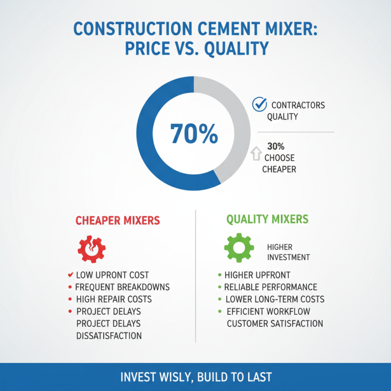 2026 How to Choose the Best Construction Cement Mixer?