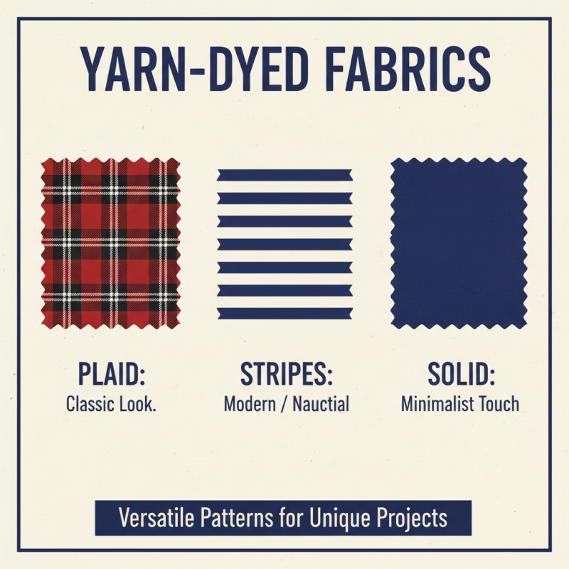How to Choose the Best Yarn Dyed Fabric for Your Projects?