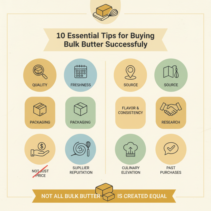 10 Essential Tips for Buying Bulk Butter Successfully